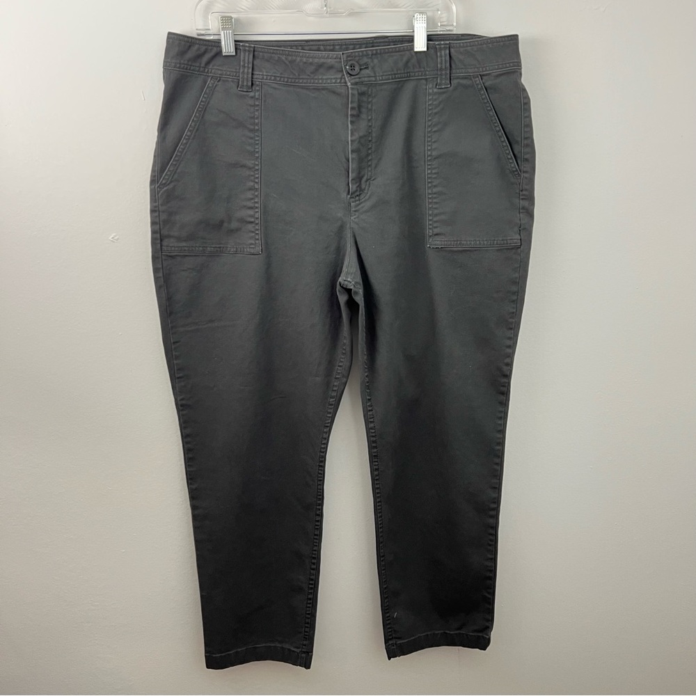 Eddie Bauer Centerline Cotton Pants Straight Leg
